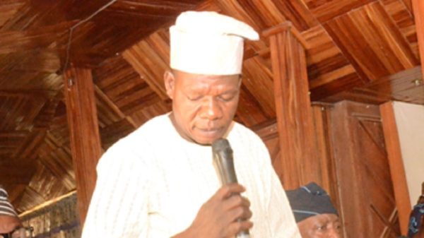 President of OODUA People Congress OPC, Otunba Wasiu Afolabi 